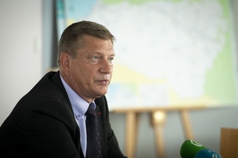 El Prefecto de los Pirineos Atlánticos, Eric Spitz. (Guillaume FAUVEAU)