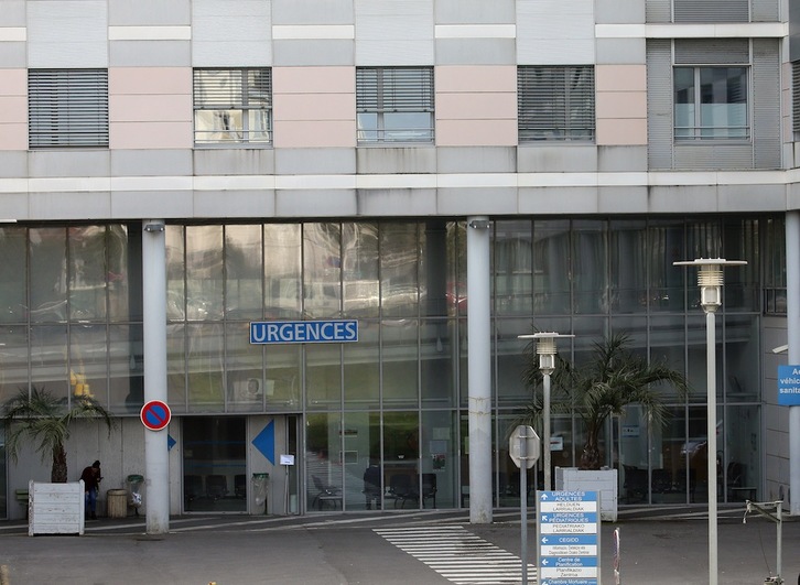 Acceso al servicio de Urgencias del Hospital de Baiona. (Bob EDME)