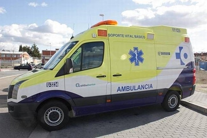 Ambuibericaren anbulantzia bat.(@ELAsindikatua) 