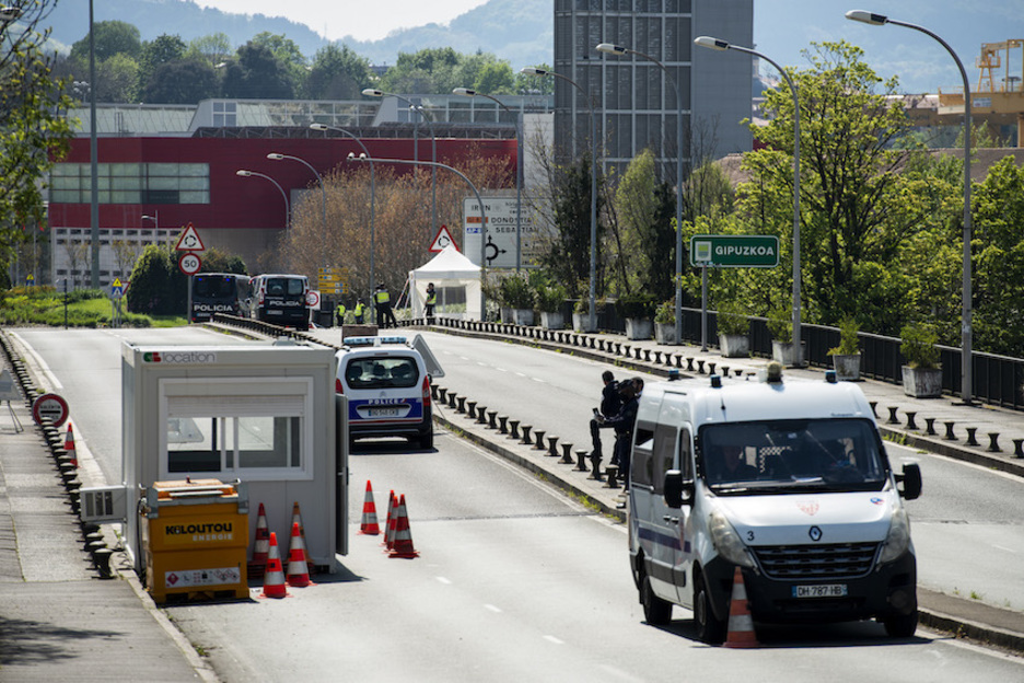 Traverser la Bidasoa pour se rendre à Irun en empruntant le pont Saint-Jacques à Hendaye est autorisé