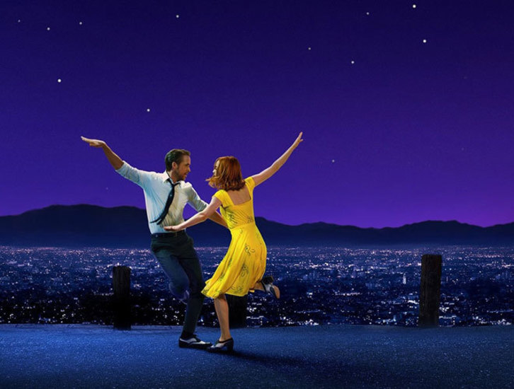 Un paso de baile de 'La La Land', la película de Damien Chazelle. (NAIZ)