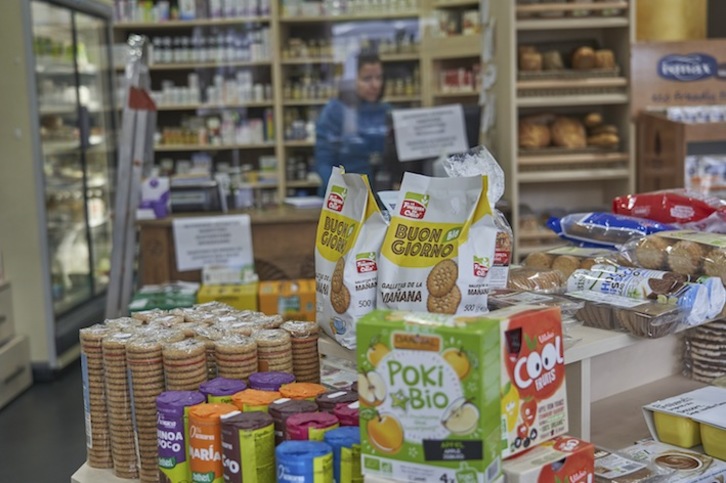 Hernaniko Gardanbera belar denda.(Andoni CANELLADA/FOKU)