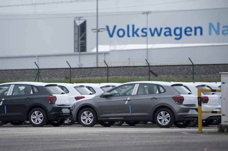 Volkswagen Nafarroa prevé una producción de 255.303 coches en 2021. (Iñigo URIZ/FOKU)