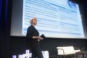 Udaltopen iazko edizioko hitzaldietako bat, Lasarte-Orian. (Jon URBE/FOKU)