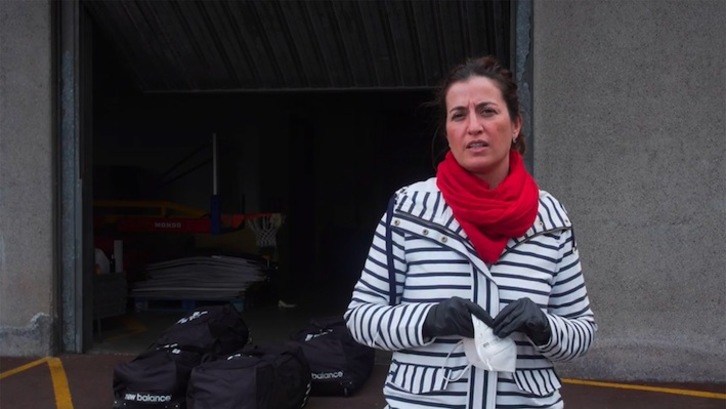 Marisa Sevilla, de la asociación Goiztiri (ATHLETIC)