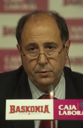 Josean Kerejeta vaticina un escenario a nivel presupuestario muy duro para los clubes de élite. (Raúl BOGAJO / FOKU)