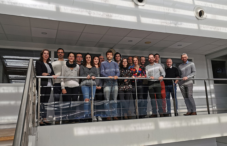 Integrantes del proyecto Ekate. (UPV-EHU)