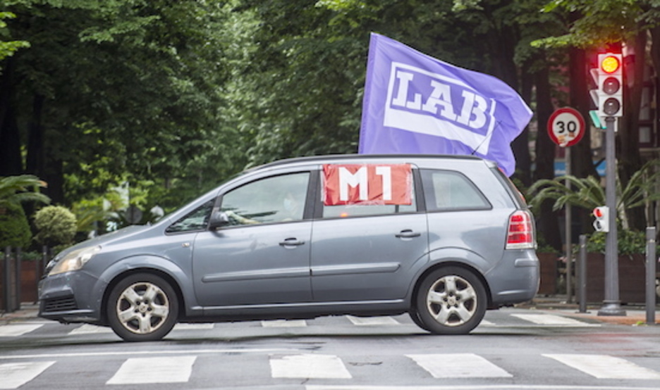 LABeko mobilizazioa Bilbon. (Marisol RAMIREZ/FOKU) LABeko mobilizazioa Bilbon. (Marisol RAMIREZ/FOKU)