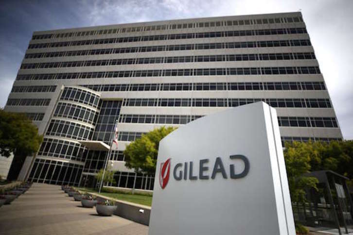 Sede de la farmaceútica Gilead en California. (Justin SULLIVAN/AFP)
