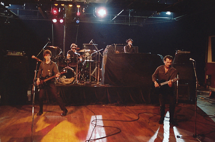 Concierto de The Stranglers, en los años 80. (NAIZ)