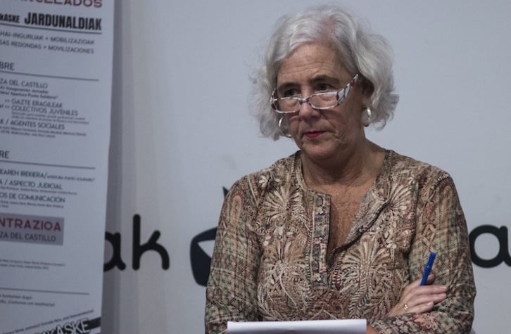 Garbiñe Biurrun asumirá temporalmente el cargo de presidenta del TSJPV. (Jagoba MANTEROLA/FOKU)