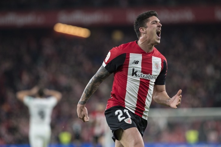 Ander Capa celebra su gol ante el Granada (Marisol RAMÍREZ / FOKU)