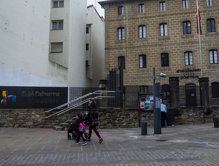 Balmasedako Zubizaharra ikastola (Luis JAUREGIALTZO/FOKU)
