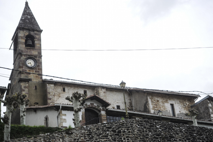 Ezkurra es uno de los pueblos que se están quedando sin gente en Nafarroa. (Jagoba MANTEROLA/FOKU)