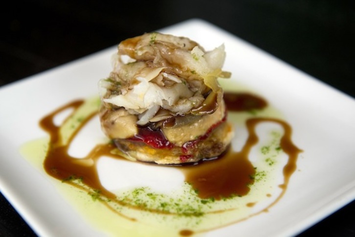 Sukaldariek prestatutako menua etxean dastatu nahi duenak badu jatetxea bilatzeko tresna berri bat. (Juan Carlos RUIZ/FOKU)