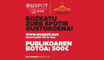 Spotak bozkatu daitezke Euspoten webgunean. (Euspot)