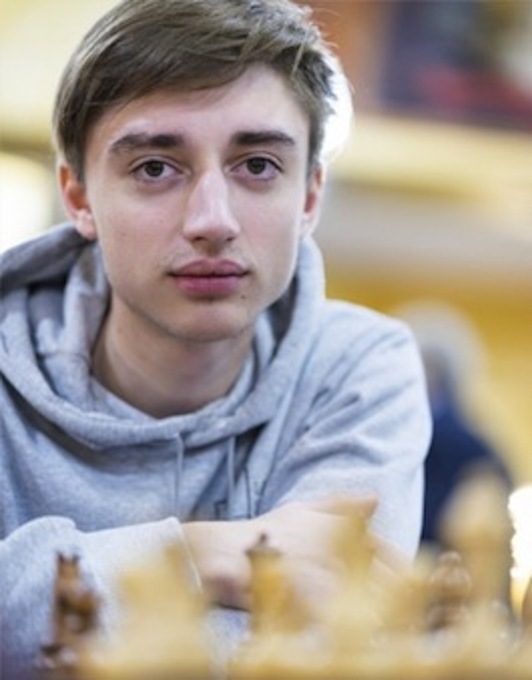 El joven ruso de 24 años Daniil Dubov lidera el Memorial Steinitz, por delante de Magnus Carlsen. (GARA)