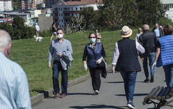 No habrá franjas de horarios para pasear y practicar deporte en los municipios con menos de 10.000 habitantes. (Marisol RAMIREZ/FOKU)