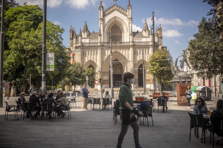 Catedral María Inmculada de Gasteiz. (Jaizki FONTANEDA/FOKU)