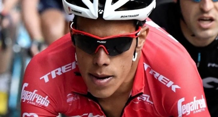 Jarlinson Pantano, excorredor del Trek. (AFP)