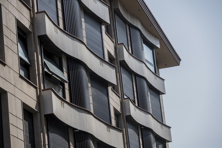 Zarauzko etxebizitzak. (Gorka RUBIO/FOKU)