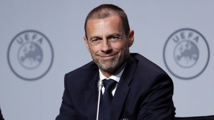 El esloveno Aleksander Ceferin. (UEFA)