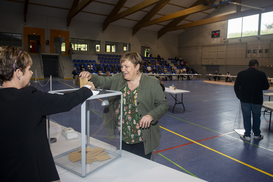 L’élue d’opposition Argitxu Hiriart-Urruty a remporté 46,96 % des suffrages le 15 mars dernier. © Guillaume FAUVEAU