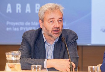 El director de Egibide, Nacho Eguizábal. (EGIBIDE)