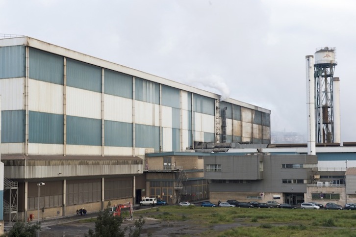 Planta de Arcelor Mittal en Sestao. (Marisol RAMIREZ/FOKU)