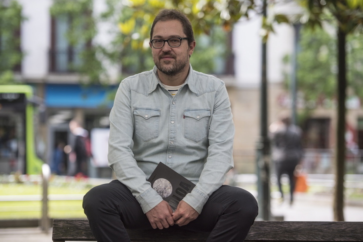 Xabier Gantzarainek 2018an argitaratu zuen ‘Zuloa’ Tene Mujika bekari esker. (Gorka RUBIO I FOKU)