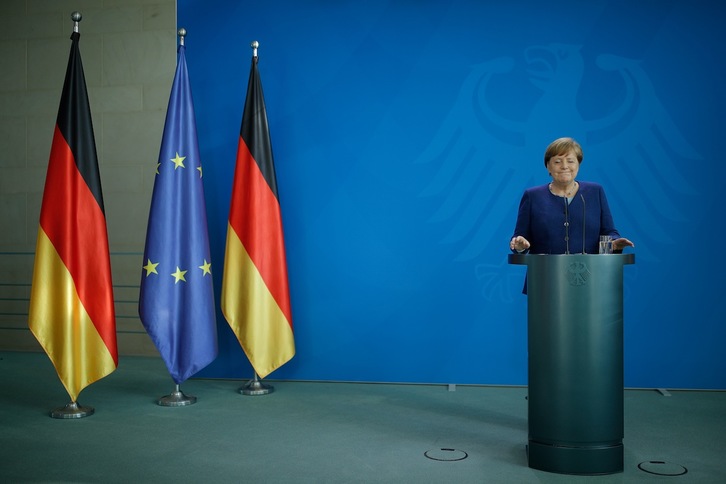 La canciller alemana, Angela Merkel. (Odd ANDERSEN | AFP)
