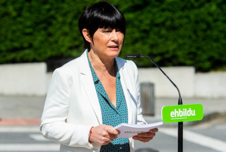 Maddalen Iriarte, portavoz de EH Bildu.