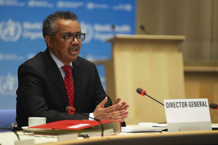 El director general de la OMS, Tedros Adhanom Ghebreyesus. (Christopher BLACK | AFP)