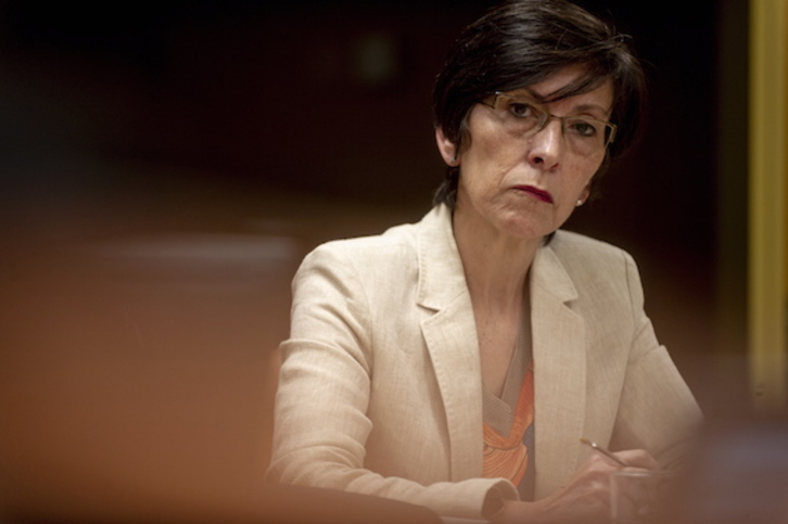 Estefanía Beltrán de Heredia, exconsejera de Seguridad y actual portavoz del PNV en el Senado. (Jaizki FONTANEDA/FOKU)
