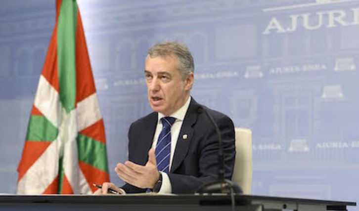 Urkullu ha realizado cinco propuestas al Gobierno español. (LEHENDAKARITZA)