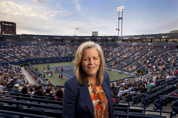 Stacey Allaster, de la Federación de Tenis de EEUU. (US OPEN)