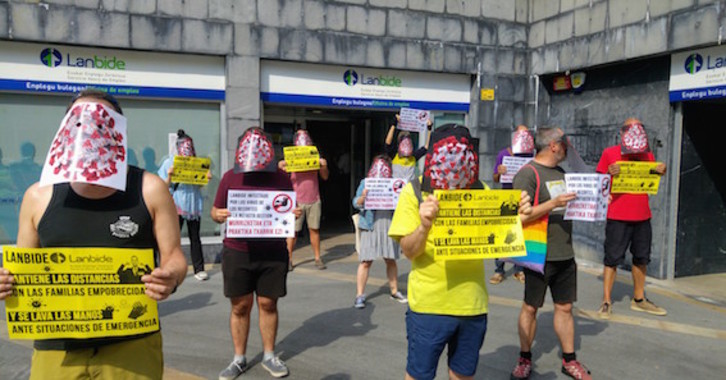 Berri Otxoak plataformak egindako elkarretaratzea. (BERRI OTXOAK)