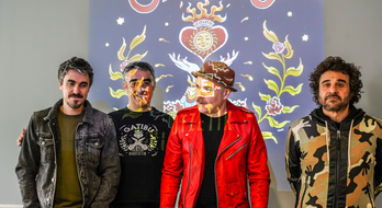 Gatibu, 20. urteurreneko kontzertuaren aurkezpenean (Marisol RAMIREZ / FOKU)