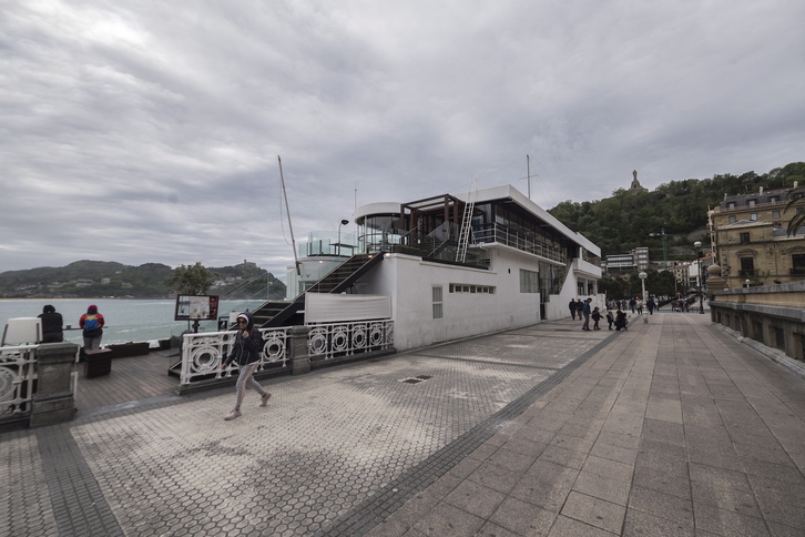 Discoteca en Donostia ubicada en el paseo de La Concha. (Gorka RUBIO / FOKU)