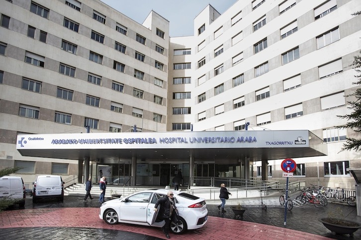 Hospital de Txagorritxu, en Gasteiz. (Endika PORTILLO | FOKU)