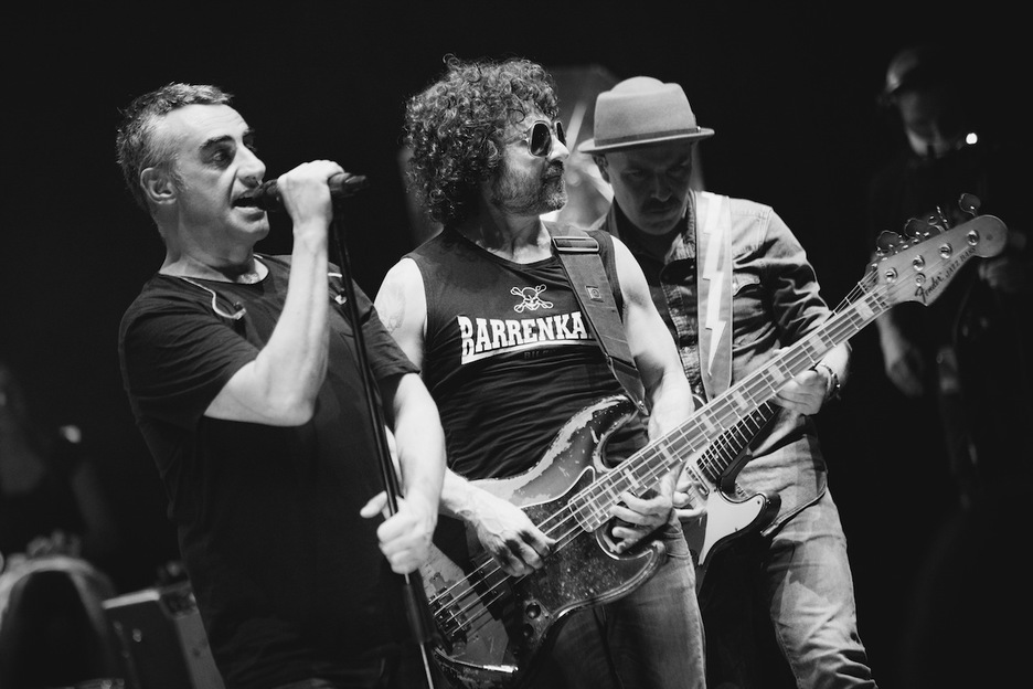 Gatibu ofreció su directo durante más de una hora de espectáculo. (Gaizka PEÑAFIEL) Gatibu ofreció su directo durante más de una hora de espectáculo. (Gaizka PEÑAFIEL)