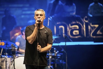 Gatibu fue el primer grupo que actuó en directo en NAIZ Kontzertuak. (Gaizka PEÑAFIEL)