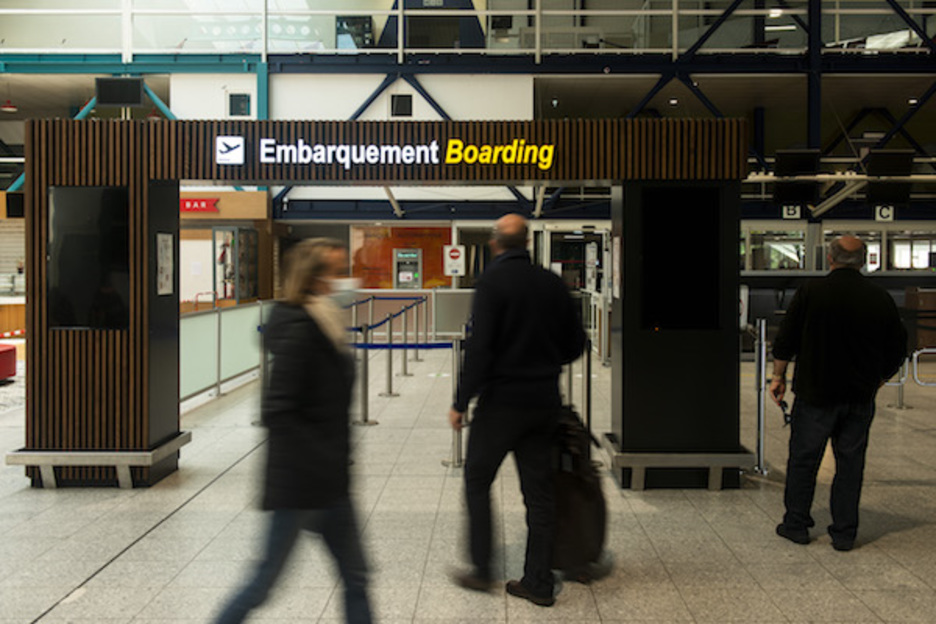 L’aéroport de Biarritz a perdu 70 % de son trafic. ©Guillaume Fauveau