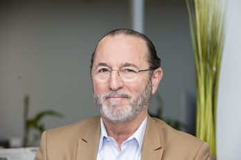 Jean-Benoît Saint-Cricq, candidat à la mairie de Biarritz. © Guillaume FAUVEAU