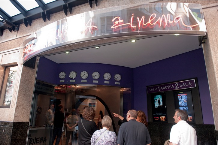 Los cines abrirán sus puertas durante junio. (Gorka RUBIO | FOKU)