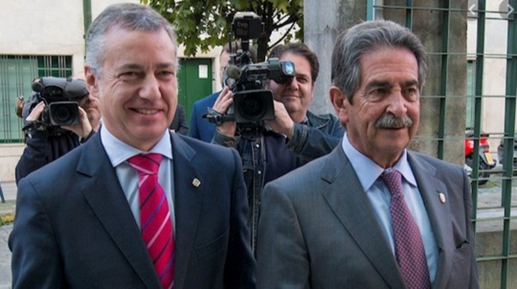 Urkullu y Revilla, en un encuentro anterior.