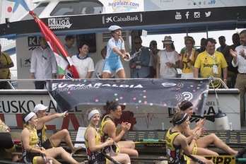 CaixaBank seguirá luciendo en el maillot de líder de la Liga femenina (Juan Carlos RUIZ / FOKU)