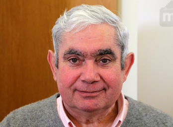 Pierre-Marie Nousbaum, lors du débat organisé par Mediabask avant le premier tour. © Bob EDME