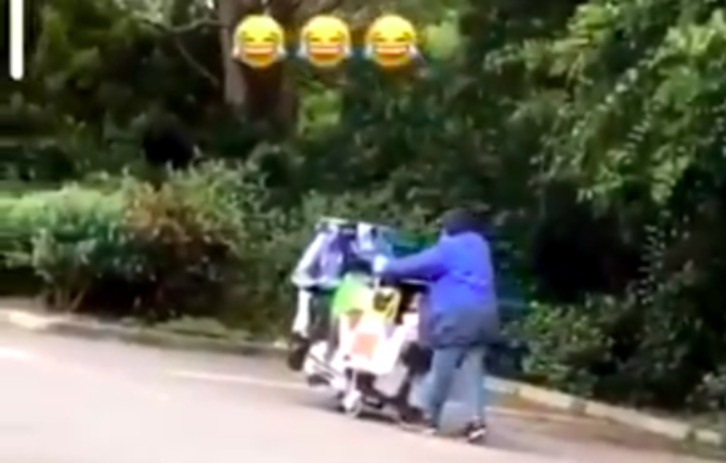 El vídeo ha dado lugar a vivas protestas en la red. (Naiz)