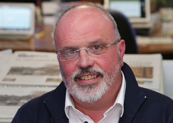 Felipe Aramendi tête de liste d'Elgarrekin-Faisons revivre Urrugne. ©Guillaume Fauveau